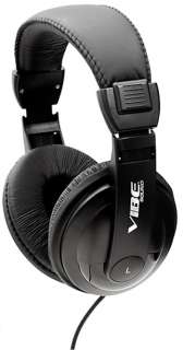 Vibe Sound 750 DJ Style Noise Cancelling Stereo Headphones, Black (NEW 