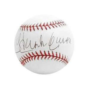  Hank Aaron Autographed Baseball