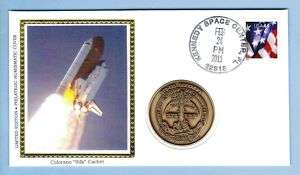 Colorano STS 133 Space Shuttle Discovery Medallion Cove  
