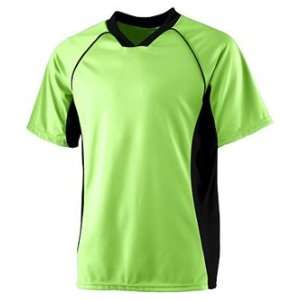  Augusta Sportswear Youth Wicking Custom Soccer Shirt LIME 