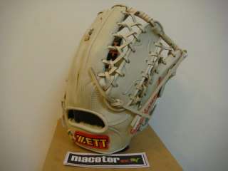 ZETT Professional 13 Outfield Baseball Glove Milky RHT  