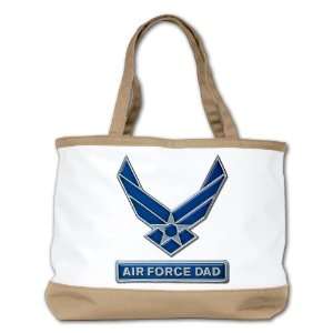    Shoulder Bag Purse (2 Sided) Tan Air Force Dad 