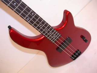 Dean Edge 09 Electric Bass, Metallic Red, NEW  