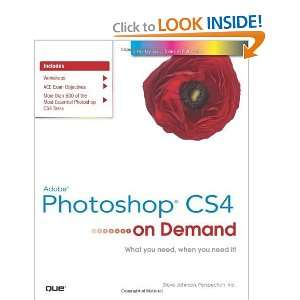  Adobe Photoshop CS4 on Demand [Paperback] Steve Johnson 