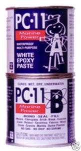 LB PC11 WHITE EPOXY CEMENT,PASTE MARINE GRADE  