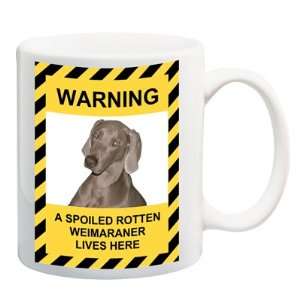  Weimaraner Spoiled Rotten Coffee Tea Mug 15 oz Everything 