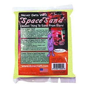  Mars Space Sand 1/2 Ib (Yellow) Toys & Games