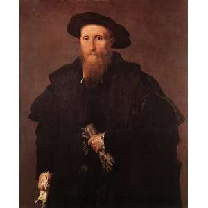   Lorenzo Lotto   24 x 30 inches   Gentleman with Glo