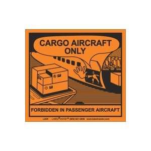  Cargo Aircraft Only Label, Paper, Roll of 100 Office 