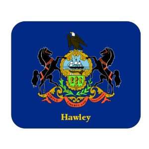  US State Flag   Hawley, Pennsylvania (PA) Mouse Pad 