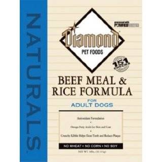 Diamond Naturals Dry Food for Adult Dog, Beef and Rice Formula, 40 