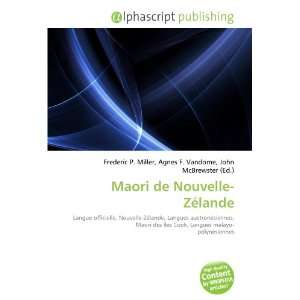  Maori de Nouvelle Zélande (French Edition) (9786133761643 
