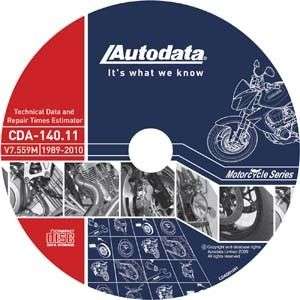 Autodata Motorcycle CD  Technical Data & Labor Guide  