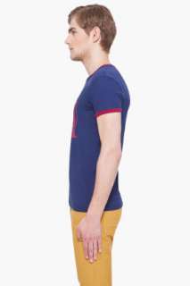 Marc By Marc Jacobs Navy Marc Logo T shirt for men  