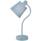 Lite Source LS 20616L/BLU Kiden Metal Desk Lamp, Light Blue
