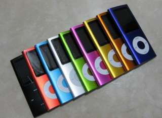   4G 4GB 1.8  MP4 Player Music Radio FM Recorder 8 Colors For Choice
