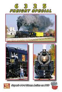 Grand Trunk Western 6325 Freight Special   Railroad DVD  