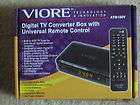 Viore ATB150V Digital TV Converter Box with Universal Remote