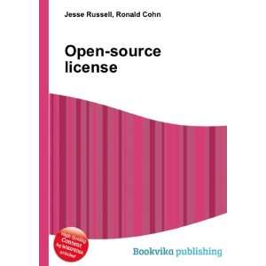  Open source license Ronald Cohn Jesse Russell Books