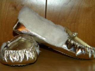Avon Rhinestone Quilted Slippers, Beaded Embroidered or Leather Gold 