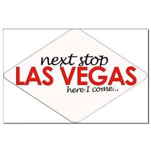  Next stop Vegas Humor Mini Poster Print by  