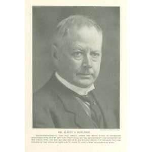  1913 Print Albert S Burleson Postmaster General 