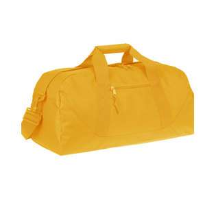 UltraClub Large Recycled Square Duffel Bag, Golden Yellow, One Size at 