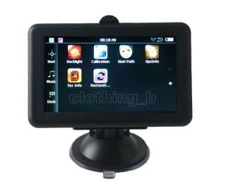 Built in 4GB 4.3 GPS /4+Video Player*FMT* New Map CE6.0  