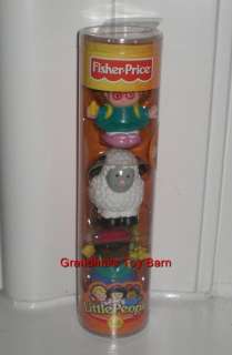 Fisher Price Little People MICHAEL MAGGIE & SHEEP TUBE  