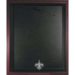 Mahogany Framed (saints Logo) Jersey Case  Sports 