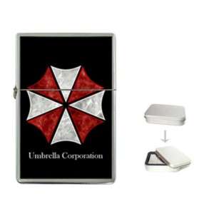 Resident Evil Umbrella Corp Flip Top Lighter + Case  
