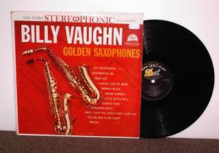 BILLY VAUGHN Golden Saxophones, original Dot vinyl LP, 1960  
