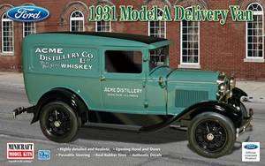 MINICRAFT 1/16 SCALE VINTAGE MODEL A SEDAN DELIVERY TRUCK PLASTIC 