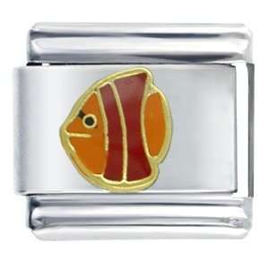  Angel Fish Orange Italian Charms Pugster Jewelry