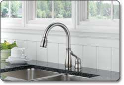   RB DST Leland Single Handle Pull Down Kitchen Faucet, Venetian Bronze