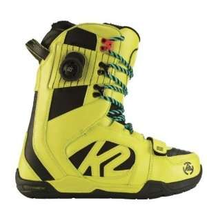  K2 Darko Snowboard Boots Yellow 2012