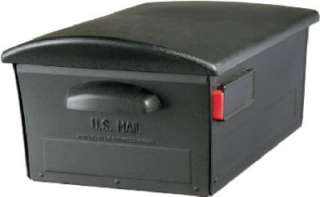 Solar RSKB0000 Black Mailsafe Lockable Curbside Mailbox  