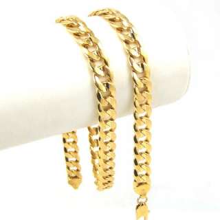 21.3 RARE 18K YELLOW GOLD GEP CHAIN SOLID GP NECKLACE  