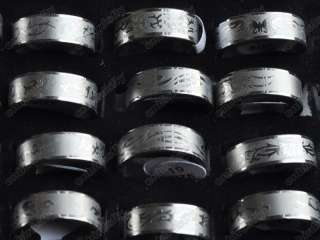   Wholesale lots mixed Quality Stainless steel rings 