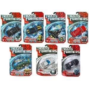  TRANSFORMERS MOVIE DELUXE FIGURE SET OF 7 Wave 10 Toys 