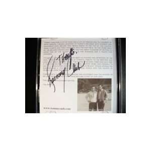  Cash, Tommy My Brother Johnny Cash Autographed/Hand 