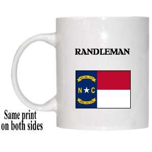  US State Flag   RANDLEMAN, North Carolina (NC) Mug 