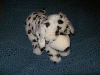 2009 Geoffrey Toys R Us Animal Alley Plush Dalmatian Puppy Dog Black 