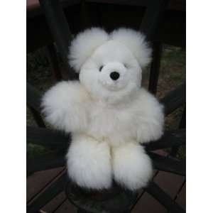  Alpaca Teddy Bear   12 White 