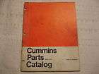 Cummins Diesel Engine V 504 V504 Service Parts Catalog Manual List 