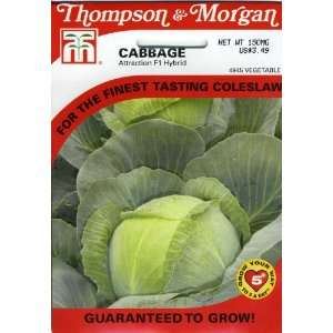 Thompson & Morgan 4945 Cabbage Attraction Seed Packet 