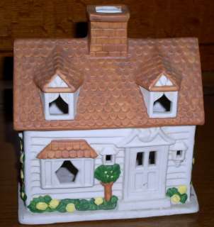 PartyLite Cottage Country House Tealight Holder  
