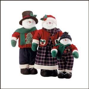  Decorative Snowman Family