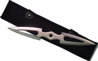 PC Double Sided Throwing Knife with Nylon Case New  