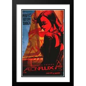 Aeon Flux 32x45 Framed and Double Matted Movie Poster   Style C   2005 